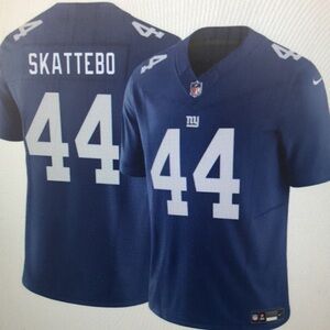 Cam Skattebo Royal Blue Jersey Stitched Vapor💛